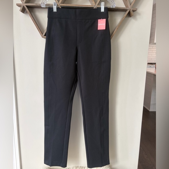 SPANX Ponte Slim Straight Pant in Classic Black. Women’s size small. Like new. - Picture 3 of 9